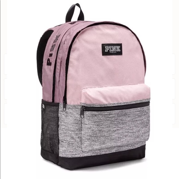 PINK Victoria's Secret Handbags - LAST ONE!! VS Pink Campus Backpack Chalk Rose